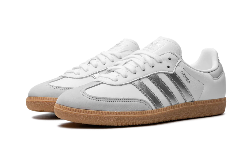 SAMBA WHITE SILVER METALLIC GREY